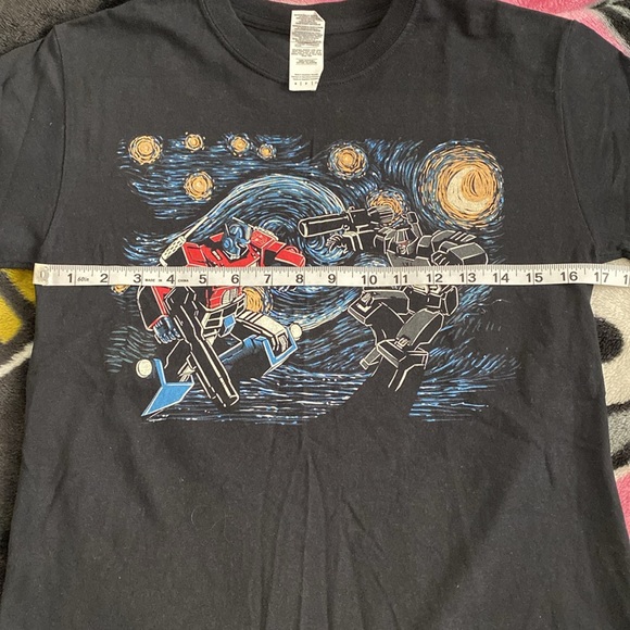 Transformers shirt Optimus prime megatron autobot decepticon starry night - Picture 4 of 7